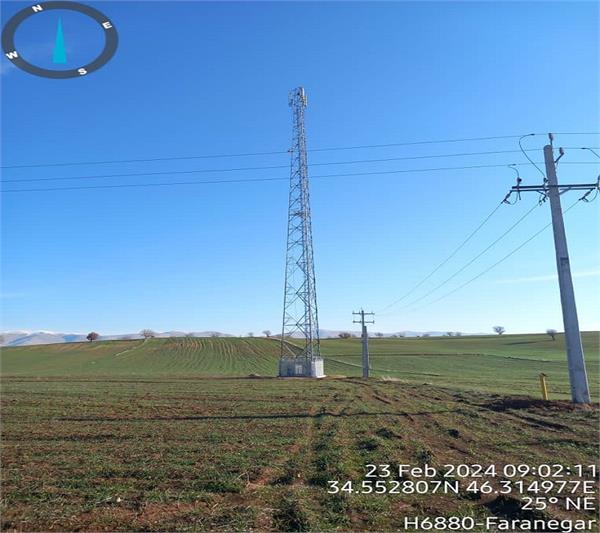 اتصال 58 خانوار روستای بانی‌بید شهرستان دالاهو به شبکه ملی اطلاعات