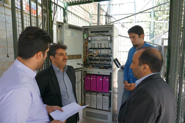 برگزاری مانور بررسی وضعیت باتری سایت‌های تلفن همراه استان کرمانشاه