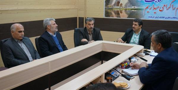 کاهش خسارات و قطعی ارتباطات با مدیریت اداره کل ICT کرمانشاه در بحران سیل