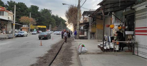 میزان حفاری فیبر شهری در کرمانشاه از مرز 100 کیلومتر گذشت