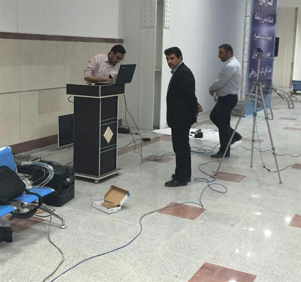 بازدید مدیر کل ارتباطات و فناوری اطلاعات استان کرمانشاه از وضعیت ارتباطی سامانه ویدئو کنفرانس نقاط افتتاحیه پروژه ها
