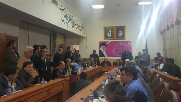 برگزاری پانزدهمین جلسه شورای هماهنگی مدیریت بحران استان در شهرستان ثلاث باباجانی