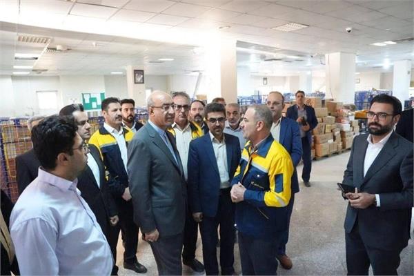 بازدید استاندار کرمانشاه و مدیرکل ارتباطات و فناوری اطلاعات از اداره‌کل پست استان