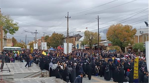 حضور مدیران مجموعه ارتباطات وفناوری اطلاعات در راهپیمایی باشکوه 13 آبان