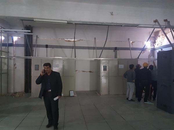 حضور مدیرکل ارتباطات و فناوری اطلاعات استان کرمانشاه در مناطق زلزله زده