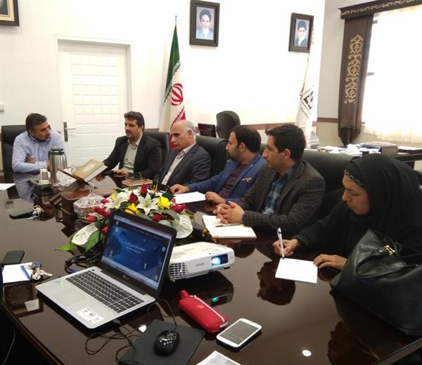 بازدید مدیر کل ارتباطات وفناوری اطلاعات استان کرمانشاه از دانشگاه صنعتی  و مرکز تولید بازی های رایانه ای AppCenter