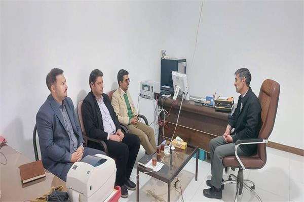 بازدید مدیرکل ارتباطات و فناوری اطلاعات استان کرمانشاه از پست، پست‌بانک، مخابرات و دفتر پیشخوان شهرستان سنقروکلیایی