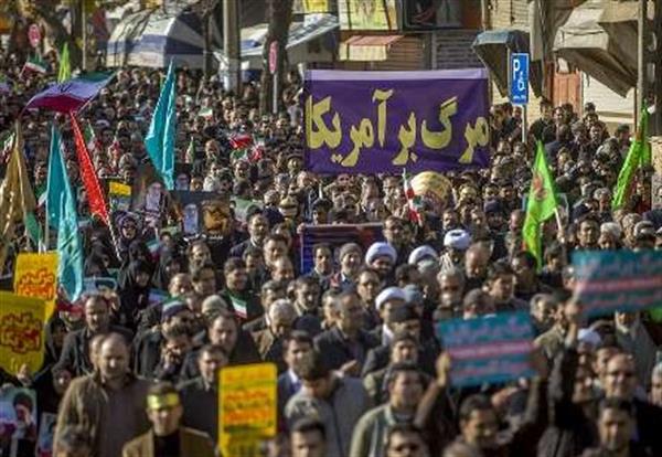 حضور کارکنان اداره کل ICT کرمانشاه در راهپیمایی پرشور مردمی در محکومیت اغتشاشگران