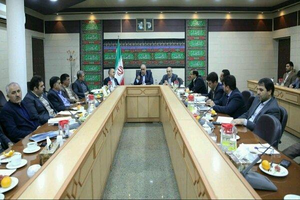 برگزاری جلسه بررسی تکمیل زیرساخت بازارچه مرزی سومار در استانداری کرمانشاه