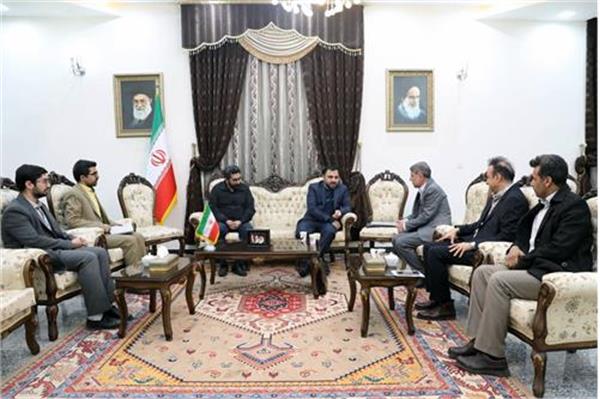 دیدار رییس و مدیران دانشگاه رازی کرمانشاه با وزیر ارتباطات