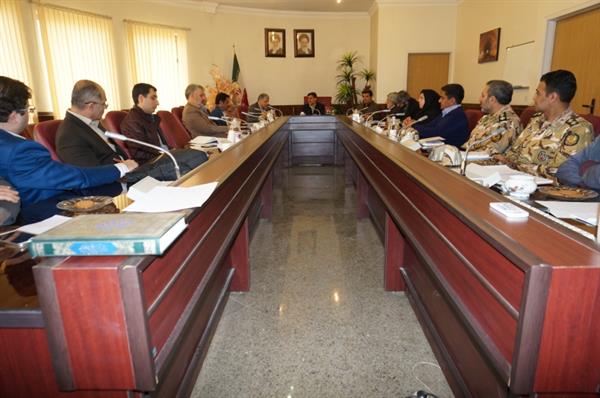 دوازدهمین جلسه کارگروه IT و دفاع سایبری پدافندغیرعامل در استان کرمانشاه برگزار شد