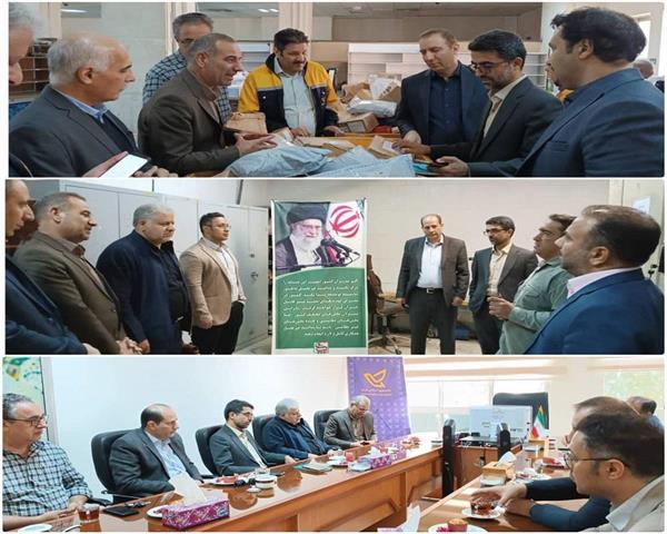 برگزاری مانور تغییر خطوط پستی درون استانی و قطع برق سراسری اداره کل پست استان