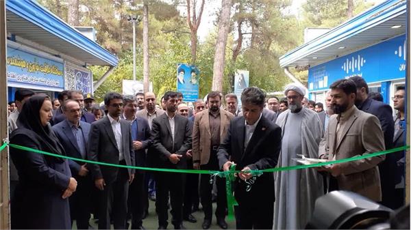 برگزاری مراسم افتتاحیه هشتمین نمایشگاه الکامپ و دومین نمایشگاه تلکام در کرمانشاه