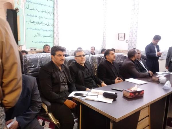 دیدار مردمی مدیر کل ارتباطات و فناوری اطلاعات استان کرمانشاه در مسجد جامع امام شافعی تازه آباد