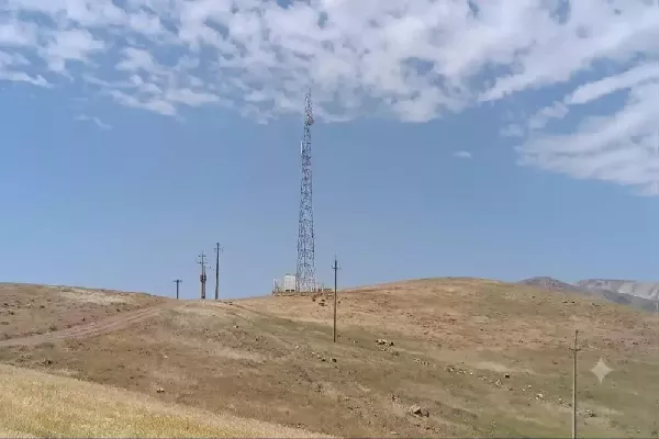 بهره‌برداری از سایت جدید نسل چهارم ایرانسل در روستای بکترسفلی