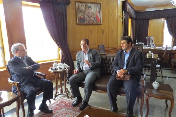 دیدار مدیرعامل محترم پست بانک کشور، مدیرکل محترم ارتباطات فناوری اطلاعات استان ومدیران پست بانک کشور و استان کرمانشاه با استاندار محترم کرمانشاه