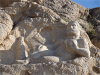 مجسمه هرکول - بیستون